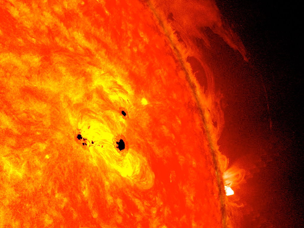 NASA Sees Monster Sunspot Growing Fast, Solar Storms Possible